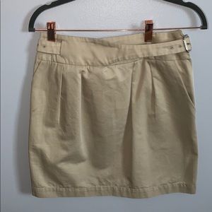 lacoste khaki skirt